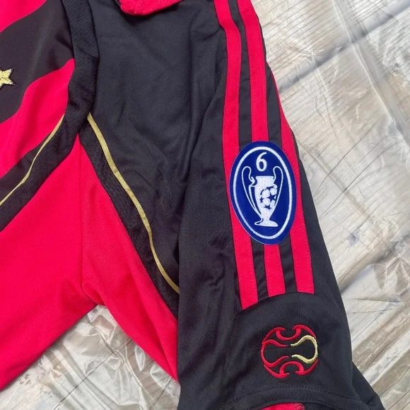 Kaka #22 2006 - 07 Ac Milan Home Short sleeve Retro Jersey - Picture 5 of 7